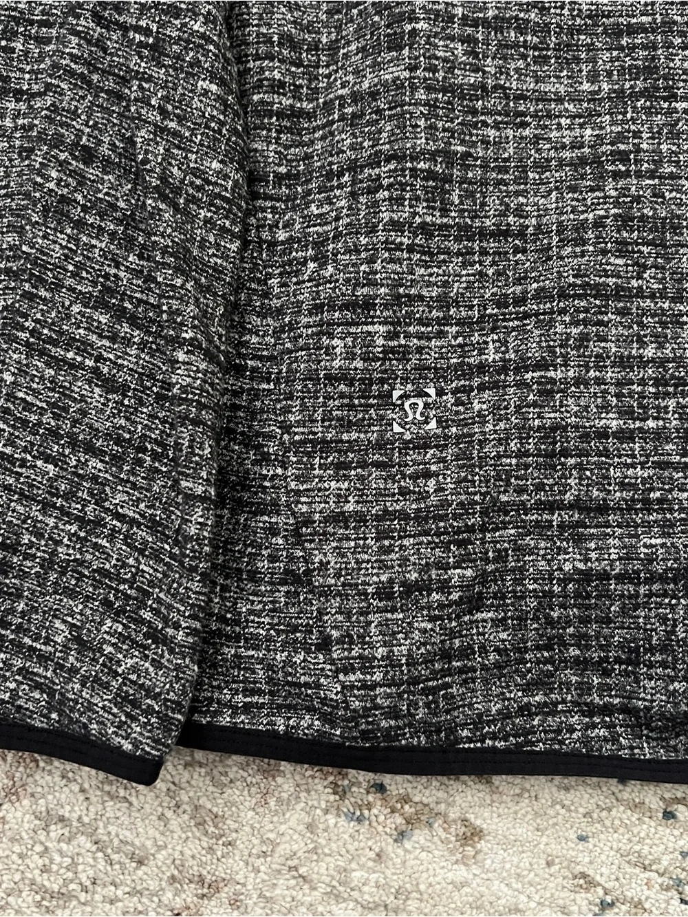 Lululemon Mens Surge Warm Hoodie Full Zip Gray Heathered Size S